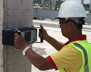 Mengoptimalkan Inspeksi Struktur Bangunan dengan Teknologi Ultrasonic Flaw Detector