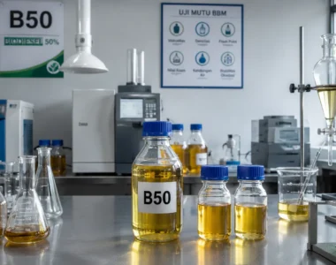 cegah risiko kontaminasi pada uji coba bahan bakar b50