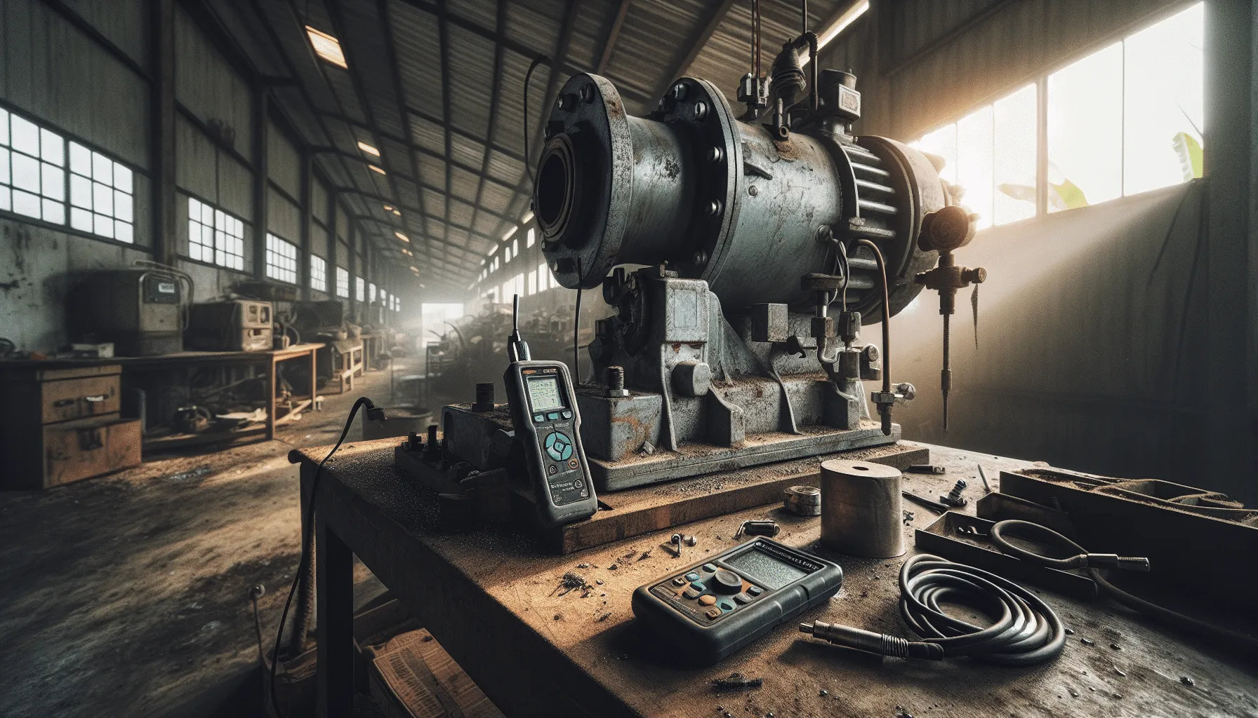 Perbandingan Monitoring Getaran: Portable vs Fixed Sensor di Pabrik ...