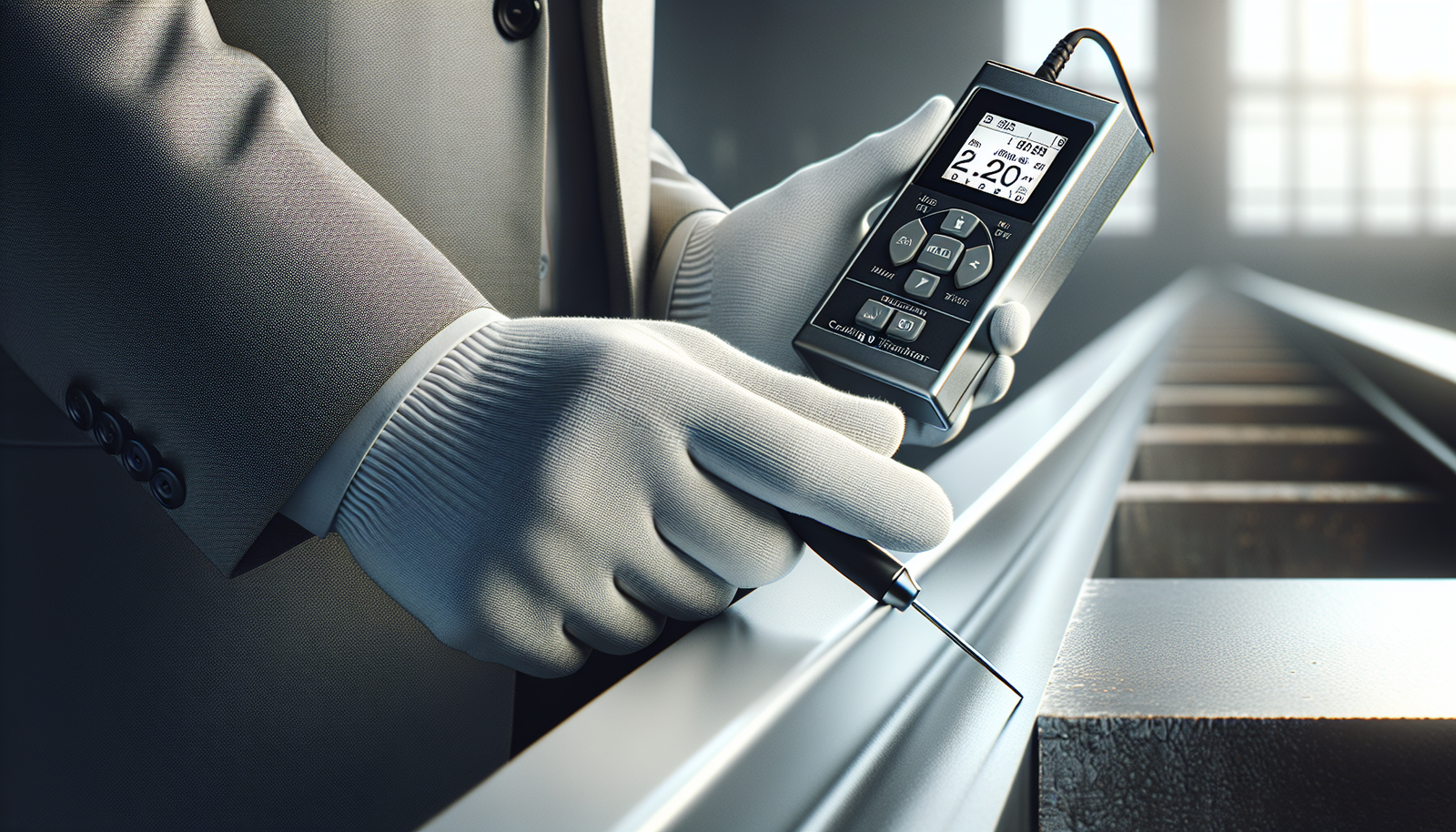 Precise DFT Measurement on Structural Steel